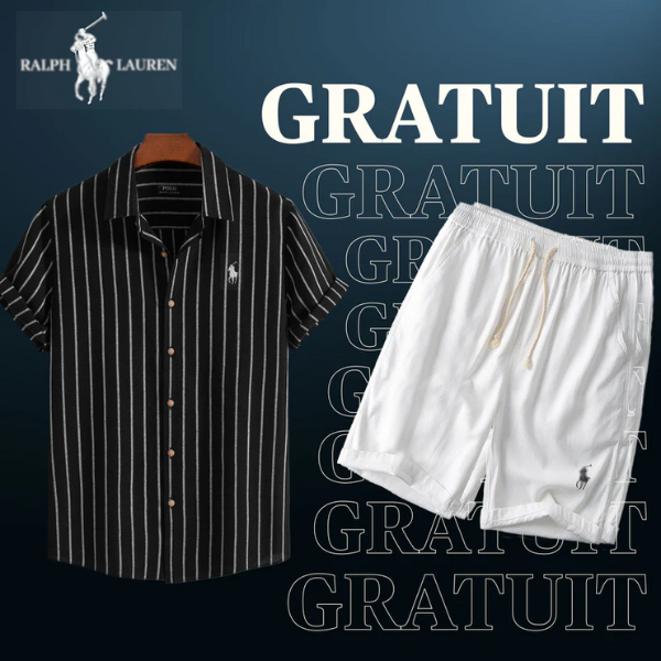 Achetez-en 1 et obtenez-en 2 : Chemise Signature + Short Offert