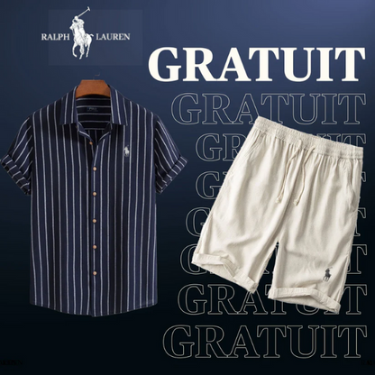 Achetez-en 1 et obtenez-en 2 : Chemise Signature + Short Offert